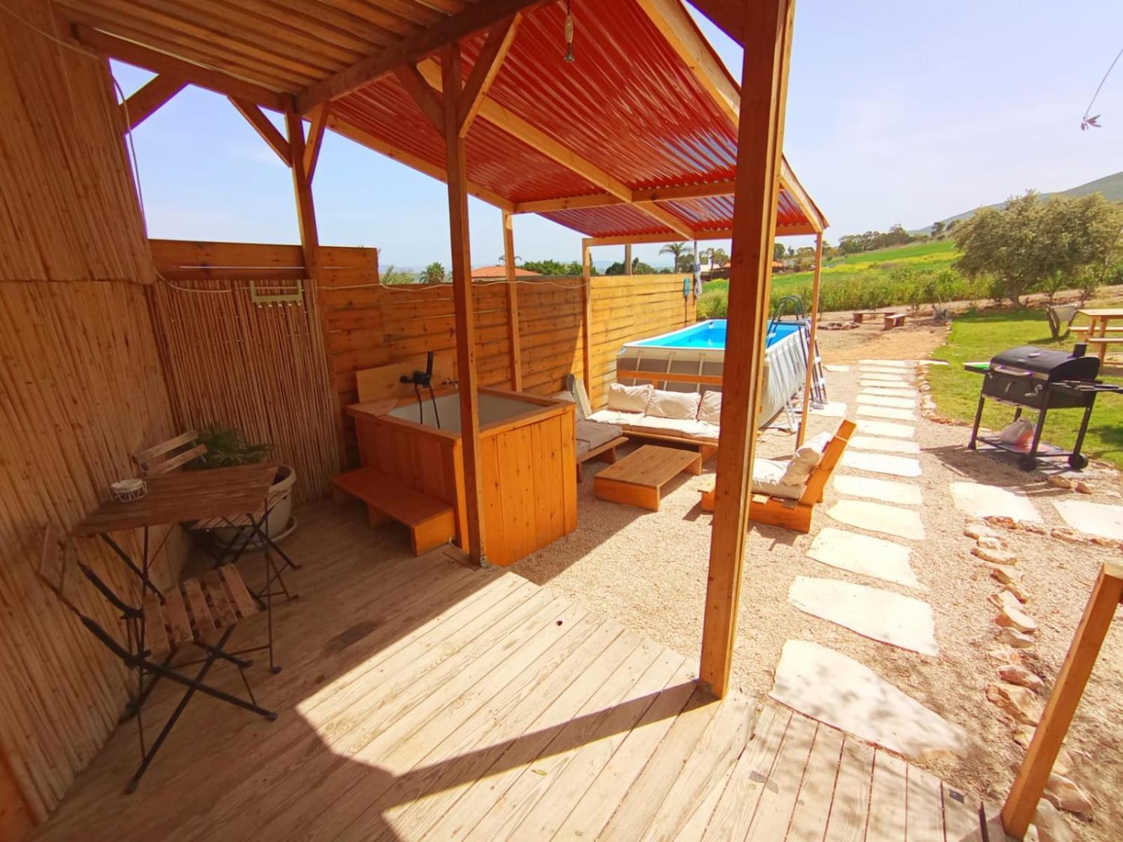 Olive Dome - כיפה גיאודזית ענקית ומודרנית בין עצי הזית Hotel Yavneʼel Екстериор снимка